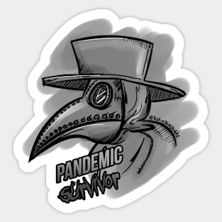 Pandemic Survivor Sticker